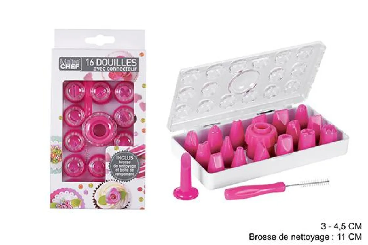SET DE 16 DOUILLES PP