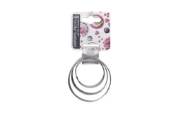 SET DE 3 EMPORTE PIECES ROND INOX