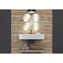 SET DE 4 MIROIRS RONDS DIAMETRE 30CM UNI