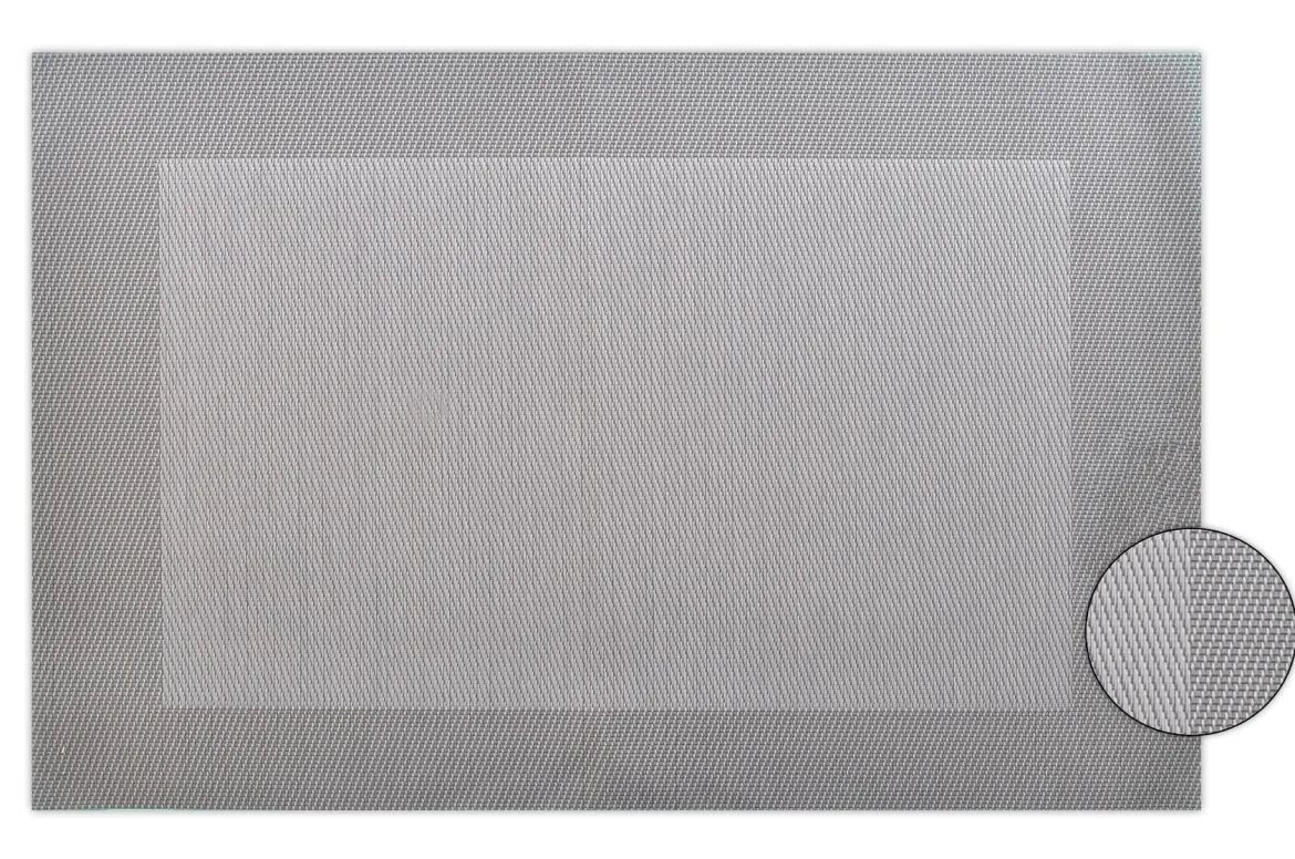 SET DE TABLE NEW YORK GRIS SOURIS30 X 45 CM
