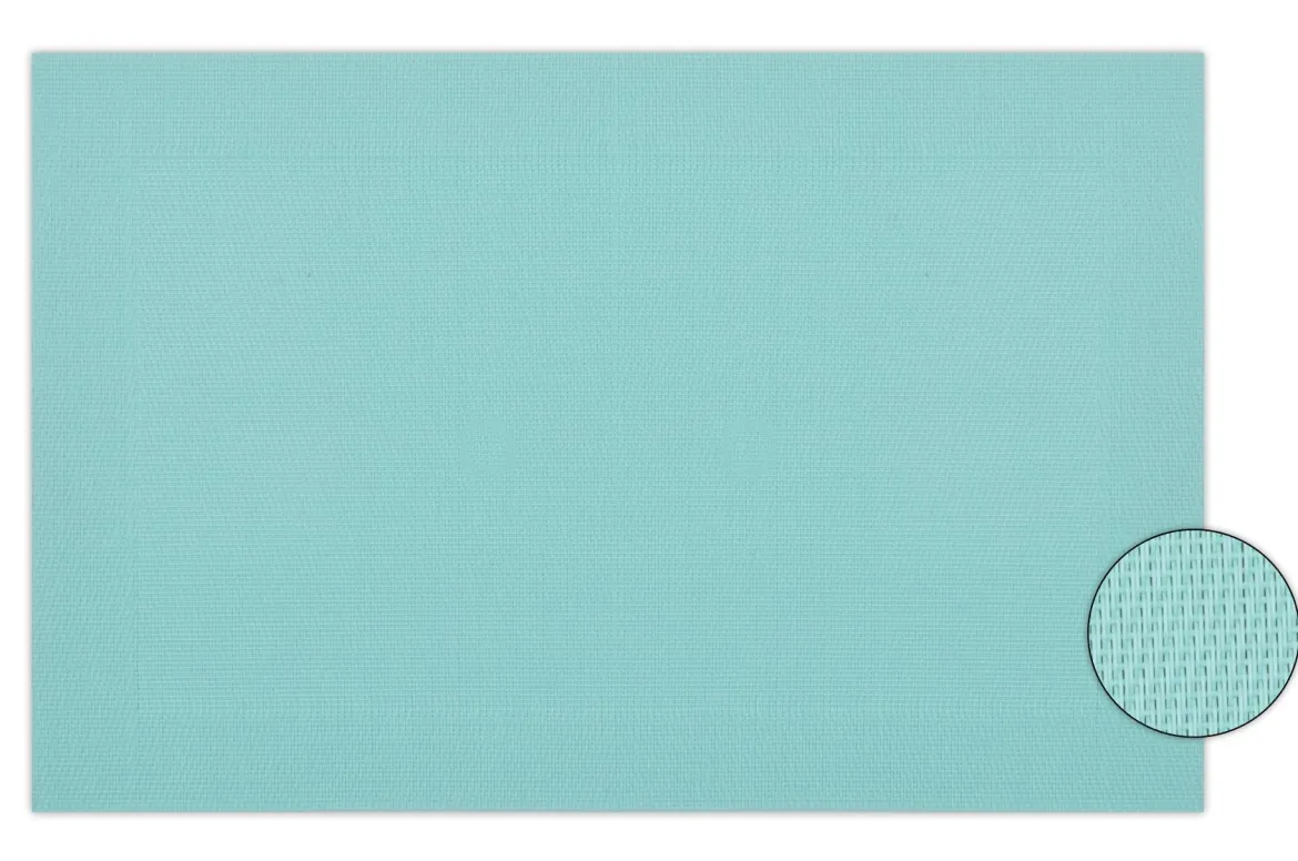 SET DE TABLE NEW YORK VERT D EAU30 X 45 CM