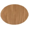 SET DE TABLE OVALE BAMBOU 48X35CM