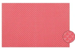 SET DE TABLE STRUCTURE 8X8 ROUGE30X45 CM