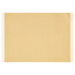 SET DE TABLE TEXALINE RECYCLE JAUNE 45X30CM