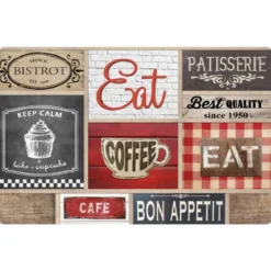 SET DE TABLE 28.5X44 CM POLYPROPYLENE OPAQUE COFFEE SHOP