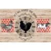 SET DE TABLE 28.5X44 CM POLYPROPYLENE OPAQUE LA FERME