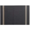 SET DE TABLE 30X45CM PVC ET FILS METALLISES GOLDIRA NOIR OR