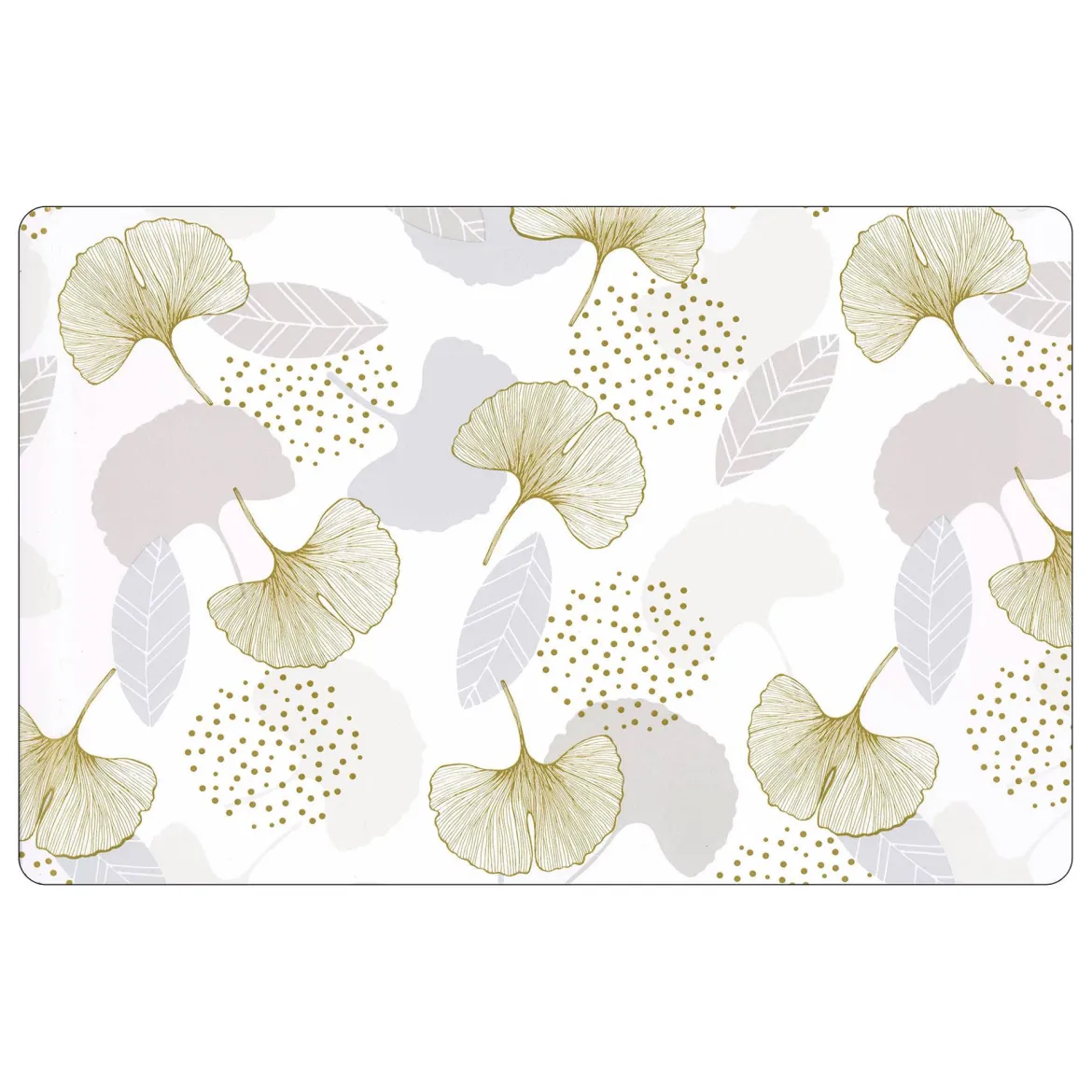 SET DE TABLE 28.5X43.5CM PVC IMPRIME ELISEO NATUREL