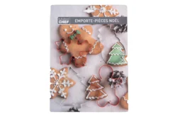 SET 4 EMPORTE PIECES NOEL