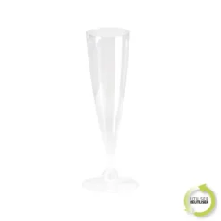 SET 6 FLUTES A CHAMPAGNE 14CL TRANSPARENT