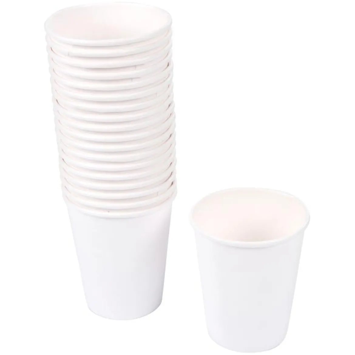 SET 20 GOBELETS CARTON 23CL BLANC