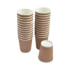 SET 25 GOBELETS CARTON 23CL PAROI ISOLANTE ONDULEE