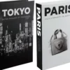SET 2 LIVRES BOITES TOKYO PARIS