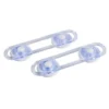 SET 2 LOQUETS DE SECURITE PETIT MODELE 12X4.5X1CM