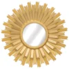 SET 3 MIROIRS AMED OR D.25CM