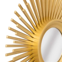 SET 3 MIROIRS AMED OR D.25CM