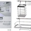 SET 12 PIECES 2 BARRES ET RANGEMENT CUISINE