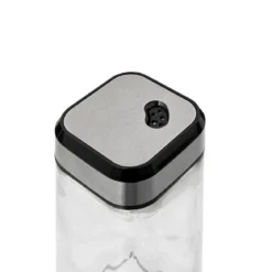 SET SALIERE ET POIVRIERE VERRE ET INOX