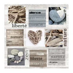 SET 20 SERVIETTES LIBERTE 33X33CM