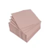 SET 40 SERVIETTES MICRO BLUSH 25X25CM