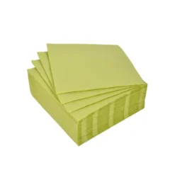 SET 40 SERVIETTES MICRO TILLEUL 25X25CM