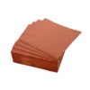 SET 40 SERVIETTES PAPIER 2 PLIS 38X38CM TERRACOTTA