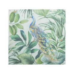SET 20 SERVIETTES PAPIER 3 PLIS 33X33CM PAON MAJESTUEUX