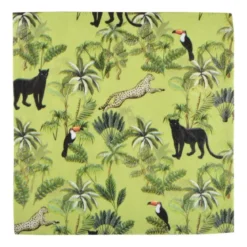 SET 20 SERVIETTES PAPIER 3 PLIS 33X33CM PALMERAIE
