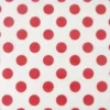 SET 20 SERVIETTES POINTS ROUGES 33X33CM