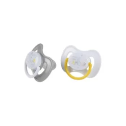 SET 2 SUCETTES SILICONE PHYSIOLOGIQUE 6MOIS PLUS
