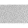 SET TABLE CRAQUELE GRIS 45X30CM