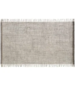 SET TABLE FRANGE GRIS FONCE 45X30CM