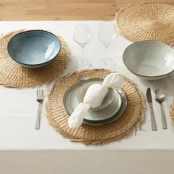 SET TABLE NATUREL CUBA D.38CM