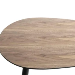 SET 2 TABLES BASSE MILEO EFFET NOYER