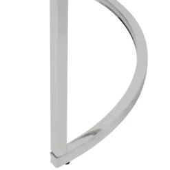 SET 2 TABLES BASSES KNEO VERRE INOX