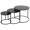 SET 3 TABLES CAFE NOAN NOIR