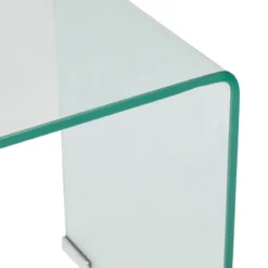 SET 2 TABLES GIGOGNES LENIA TRANSPARENT
