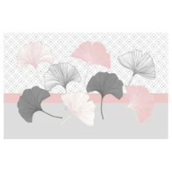 SET TABLE 28.5X43.5CM COQUETTERIE ROSE
