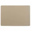 SET TABLE 30X43CM IMITATION CUIR BERGAME NATUREL