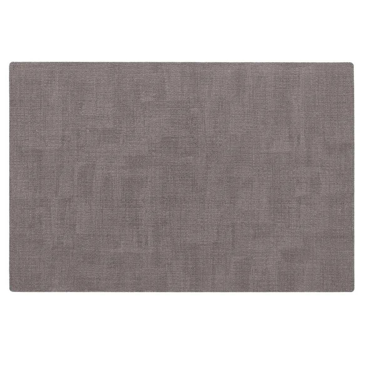 SET TABLE 30X45CM IMITATION CUIR MARLON GRIS