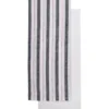 SET 2 TORCHONS CHARLIZE 50X70CM COTON NOIR