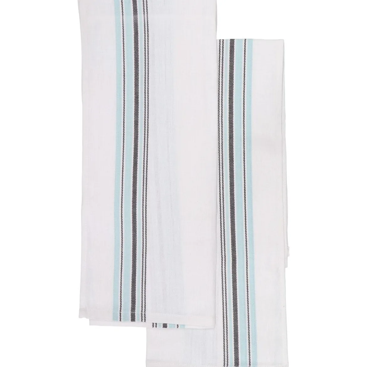 SET 2 TORCHONS GASTON 50X70CM COTON VERT
