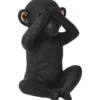 SINGE DE LA SAGESSE VUE NOIR OR