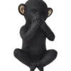 SINGE DE LA SAGESSE PAROLE NOIR OR