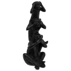 SINGE EXOTIC PANAMA RESINE H.24.7CM