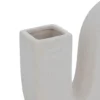 SOLIFLORE CERAMIQUE OLME BLANC H.20CM