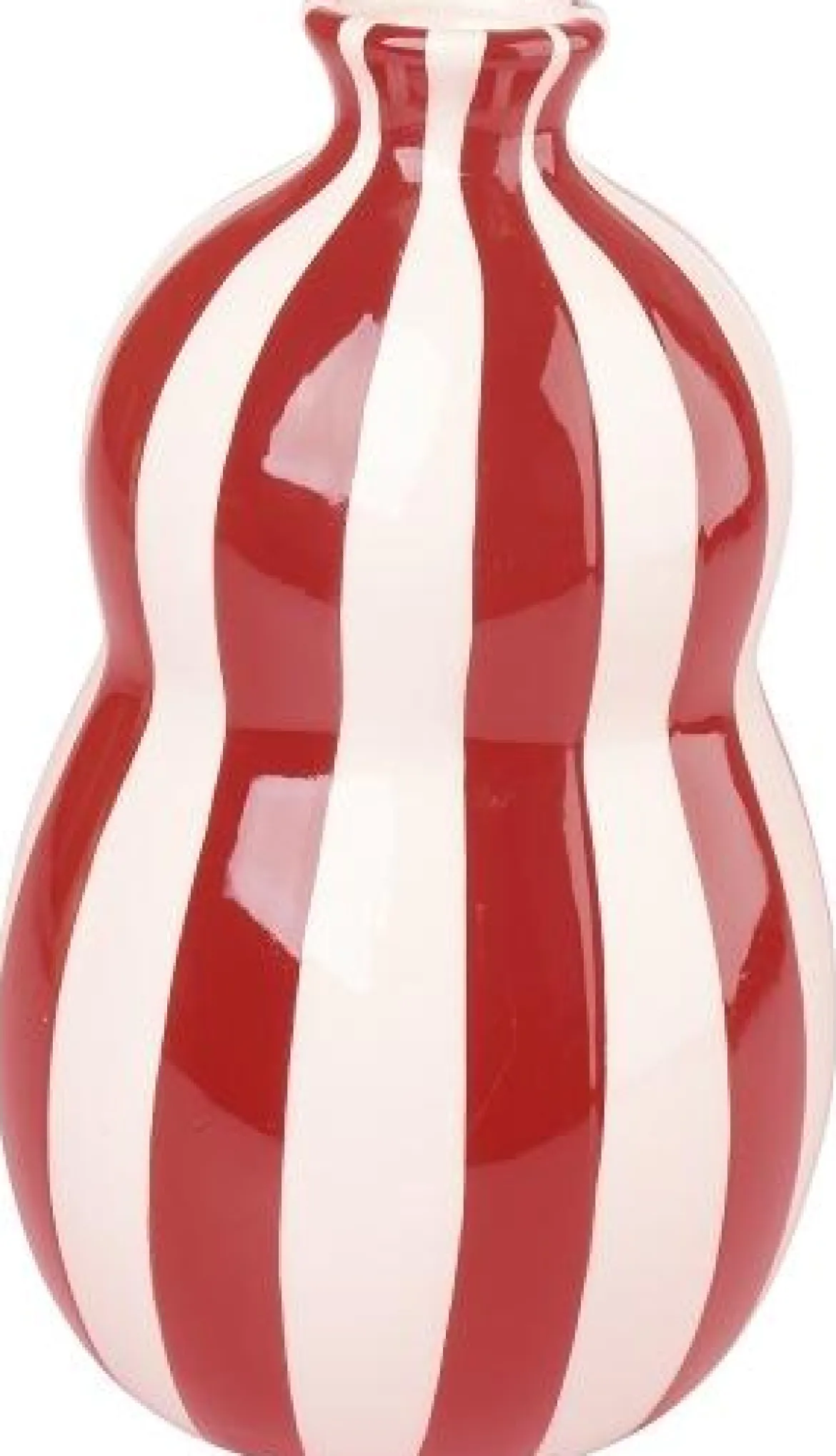 SOLIFLORE H.20CM ROUGE ET BLANC