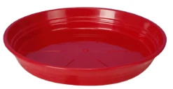 SOUCOUPE RONDE D.15CM ROUGE