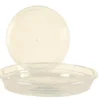 SOUCOUPE RONDE DIAM 17CM TRANSPARENT