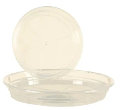 SOUCOUPE RONDE DIAM 19.5CM TRANSPARENT